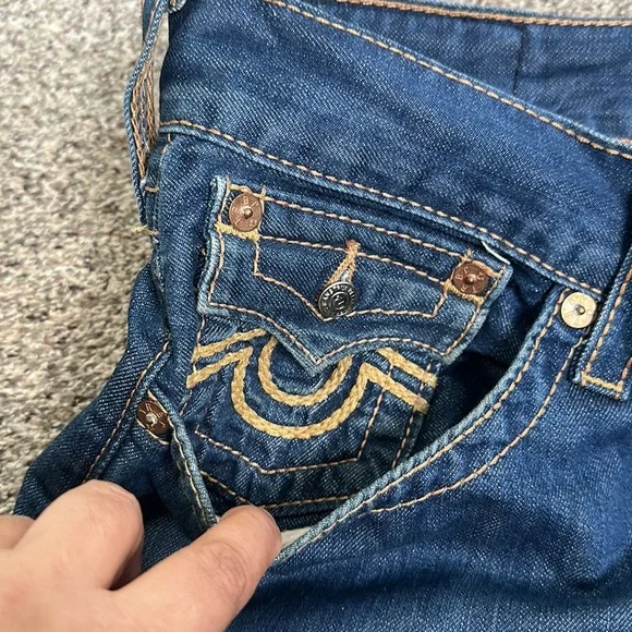 True religion blue men jeans size 36 - Picture 3 of 10